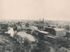 Paterson, New Jersey. Albertype print 1893 old antique vintage picture