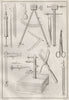 SCIENTIFIC INSTRUMENTS. instrumens d'Histoire naturelle I 1834 old print