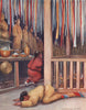 'Interior of a Tibetan temple' by Arnold Henry Savage Landor. Tibet 1905 print