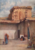 'House of Ananias, Damascus' by Margaret Thomas. Syria 1908 old antique print