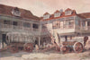 'Tabard Inn, Southwark, 1810' by Philip Norman. Vanished London 1905 old print