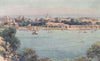 'Perth, Western Australia' by Percy Spence. Australia 1910 old antique print