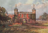 'Charlecote' by Frederick Whitehead. Warwickshire 1906 old antique print
