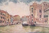 VENEZIA. 'In Murano' by Mortimer Menpes. Venice 1916 old antique print picture