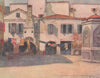 VENEZIA. 'Humble quarters' by Mortimer Menpes. Venice 1916 old antique print