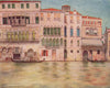 VENEZIA. 'Palazzi on the Canal' by Mortimer Menpes. Venice 1916 old print