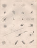 Animalcules. Protozoans 1. BRITANNICA 1860 old antique vintage print picture