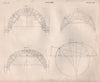 Centre. Arches 1. BRITANNICA 1860 old antique vintage print picture