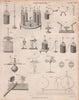 Electricity. Electrical equipment 6. BRITANNICA 1860 old antique print picture