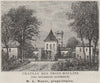 MÉDOC. MACAU. Chateau des Trois-Moulins (Cru Bourgeois Supérieur). SMALL 1908
