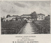 Chateau Saint-Georges (Côte Pavie) (1er Cru Saint-Émilion). SMALL 1908 print