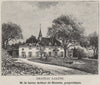 CANTON DE PUJOLS. PUJOLS, BOSSUGAN. Chateau Lalène. Brezetz. SMALL 1908 print