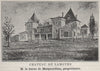 CANTON DE BRANNE. ESPIET, CAMIAC. Chateau de Lamothe. Marguerittes. SMALL 1908