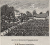 ENTRE-DEUX-MERS. FLOIRAC. Chateau Rudemont-Belle-Croix. Lauzun. SMALL 1908