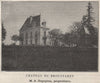 ENTRE-DEUX-MERS. RIONS. Chateau du Broustaret. Dupeyron. Bordeaux. SMALL 1908