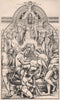 Cartoon for Tempsford; J. Moyr Smith, Architect. Bedfordshire 1870 old print