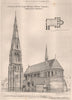 St. Luke's church, Victoria Docks, London; SE prospect; Giles & Gane Archts 1873