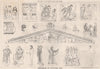 Specimens of Egyptian Art. Fine Arts 1873 old antique vintage print picture