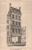 Front of No. 69 Ludgate Hill; H.W. Hayward, Architect. London 1873 old print