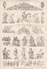 Sculptures of the XVIIth., XVIIIth., XIXth. Centuries. Decorative 1874 print