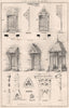 Porches (Wood); by W.H. Lockwood, 10 John St. W.C.. London 1874 old print