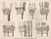 French Gothic Ornament. See Report of Mr. Sharpe's Lecture. France 1874 print