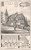 St. Mark's, Battersea Rise, SW, Clapham; William White Architect 1875 print