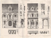 Monastère de l'Assomption à Bordeaux (Gironde) (2) 1875 old antique print