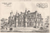 Wykehurst, Sussex; Professor E.M. Barry R.A., Architect (2) 1875 old print