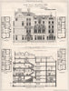 Design for a London Residence by William Scott, Silver Medal Awarded 1875