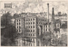 Abbey Cloth Mills, Bradford on Avon; Richard Gane, Architect. Wiltshire 1875