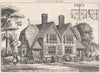 Cottages erected at Bushey Heath; W. Young, Architect. Hertfordshire 1875
