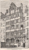New house, Queen's Gate, South Kensington; R. Norman Shaw Architect 1875 print