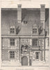 Chateau de Blois - Principal Entrance . Loir-et-Cher 1875 old antique print