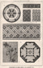 Suggestions in Floral; Design by F.E. Hulme F.S.A.. Decorative (6) 1875 print