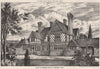 House at Virginia Water; A. Graham, Architect. Surrey 1875 old antique print