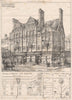 17, 18 & 19 South Audley St. for T. Goode & Co. Ernest George & Peto 1876