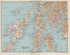 ARGYLL & BUTE. Kintyre Islay Jura Arran Colonsay. Vintage map. Scotland 1959
