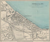 PORTOBELLO AND JOPPA vintage town/city plan. Scotland. WARD LOCK 1939 old map