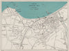 COLWYN BAY vintage town/city plan. Wales. WARD LOCK 1925 old vintage map chart