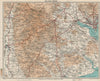 THE NEW FOREST. Southampton Ringwood Lyndhurst Lymington. Hampshire 1938 map