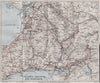 SNOWDONIA NORTH. Pwllheli Criccieth Carnarvon Llanberis. WARD LOCK 1936 map