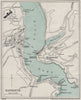 DARTMOUTH vintage town/city plan. Devon. WARD LOCK 1932 old vintage map chart
