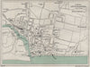 LITTLEHAMPTON vintage city/town plan. Sussex. WARD LOCK 1933 old vintage map