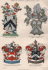 FREEMASONRY. Arms of Masons, Carpenters, Sculptures, Marblers, Freemasons 1882