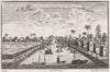 CHINA. Io si wo, on Haihe river between Tianjin & Beijing. After NIEUHOF 1746