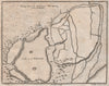 ANTIQUE HANGZHOU PLAN. Hang Chew fu, Chekiang/Zhejiang. PARR 1746 old map