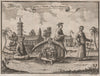 CHINA. Priests or Monks of Fo. After NIEUHOF 1746 old antique print picture