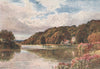 The Thames, near Hurley, Berkshire, by Harold Sutton Palmer 1929 print