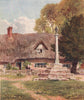 In a Berkshire Village, Berkshire, by Harold Sutton Palmer 1929 print